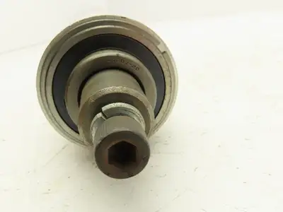 3.25"x 34" Aluminum Conveyor Pulley Roller 38" OAL 1.25" Shaft