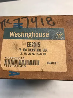 New | in-Stock WESTINGHOUSE EB2015 Circuit Breakers | Surplus Asset Holdings #1188956