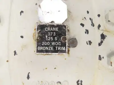 Crane 373 125 S 200 WOG Swing Check Valve Cast Iron 6" Flanged