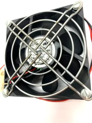 Fonsan DFB0824H Brushless Fan w/ Finger Guard DC24V - Used