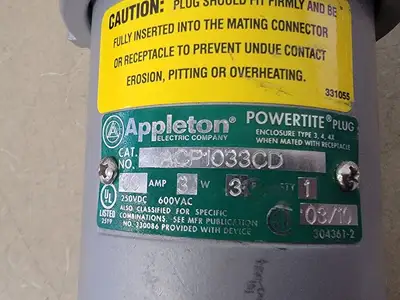 USED APPLETON ACP1033CD