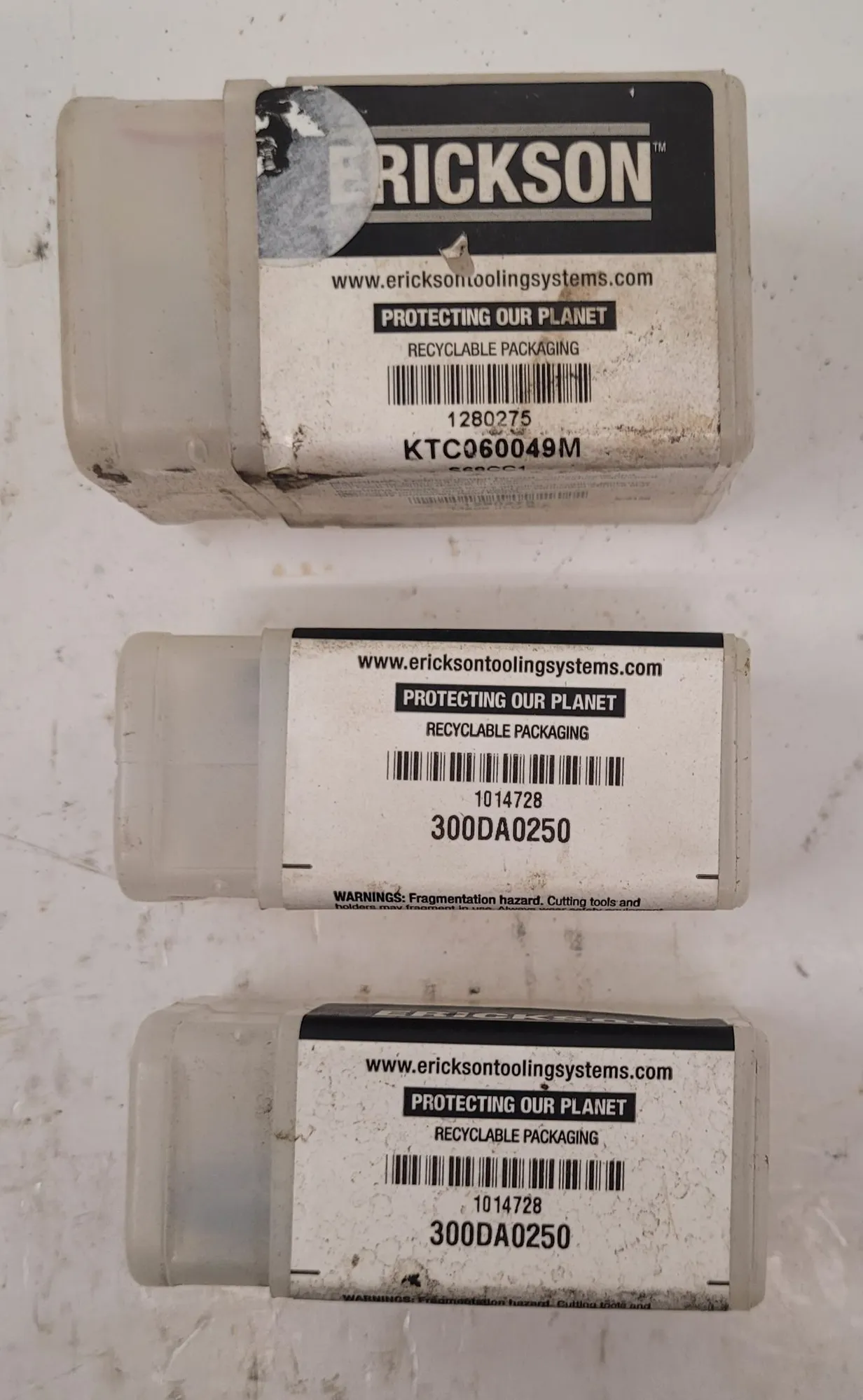 USED ERICKSON Collets
