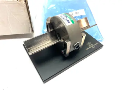 New | in-Stock MAHR DIMENSIONAIR 2-JET AIR RING GAUGE W/ GUIDE CHUTES & BASE PLATE Can Labelers Michigan US | Maverick Industrial Sales #1123061