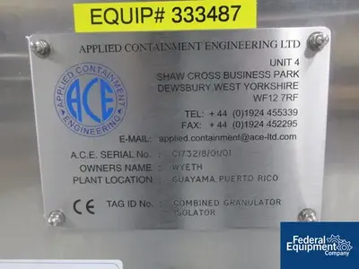 USED Applied Containment Engineering Applied Containment Engineering Portable HEPA Air Handler