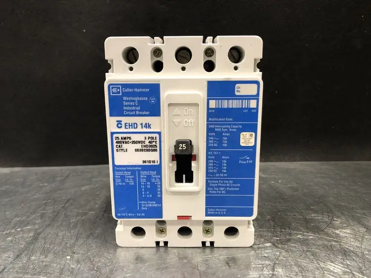 Used CUTLER-HAMMER EHD3025 Switchgears British Columbia CA | Lenmark #294537