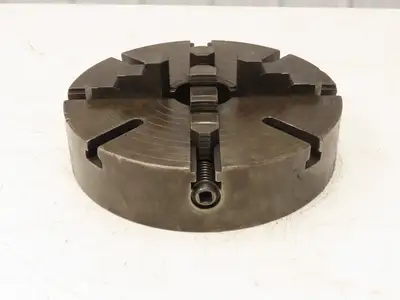 L-W Chuck Co. 4-Jaw Independent Lathe Chuck 13-7/8" OD