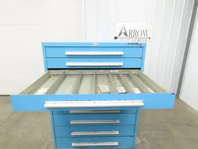 Nu-Era Modular Tool Storage Cabinet 10 Drawer 45x28x61" Stanley Vidmar Lista