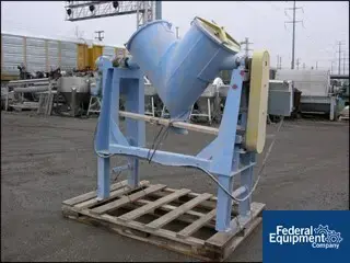 USED Patterson-Kelley 5 CU FT P-K TWIN SHELL BLENDER, S/S