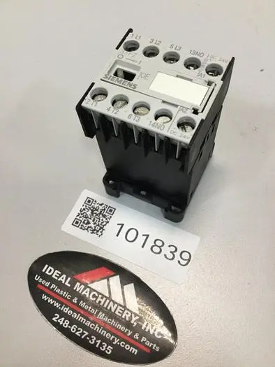 Used SIEMENS 3TF2010-0BB4 PLC Contactors | Ideal Machinery #622656