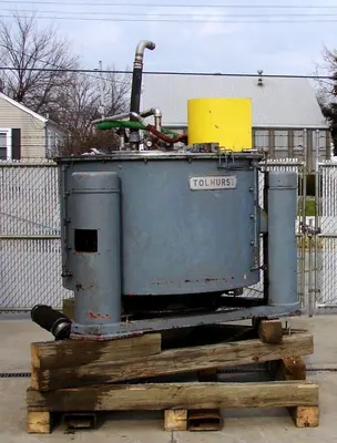 Tolhurst 48 x 30 solid bowl basket centrifuge, 316SS.