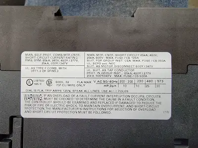 New | in-Stock SIEMENS 3RV1031-4EA10 Switchgears British Columbia CA | Lenmark #243688