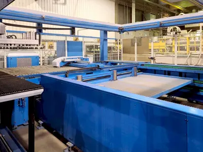Used 2010 FINN-POWER LP6 PUNCH LASER COMBO Laser Combo Punches | Machine Factory Outlet #1267093