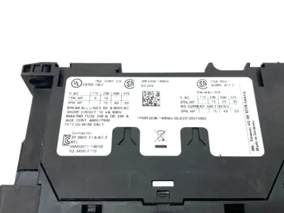 USED SIEMENS SIRIUS POWER CONTACTOR 3-POLE SCREW TERMS. 400V