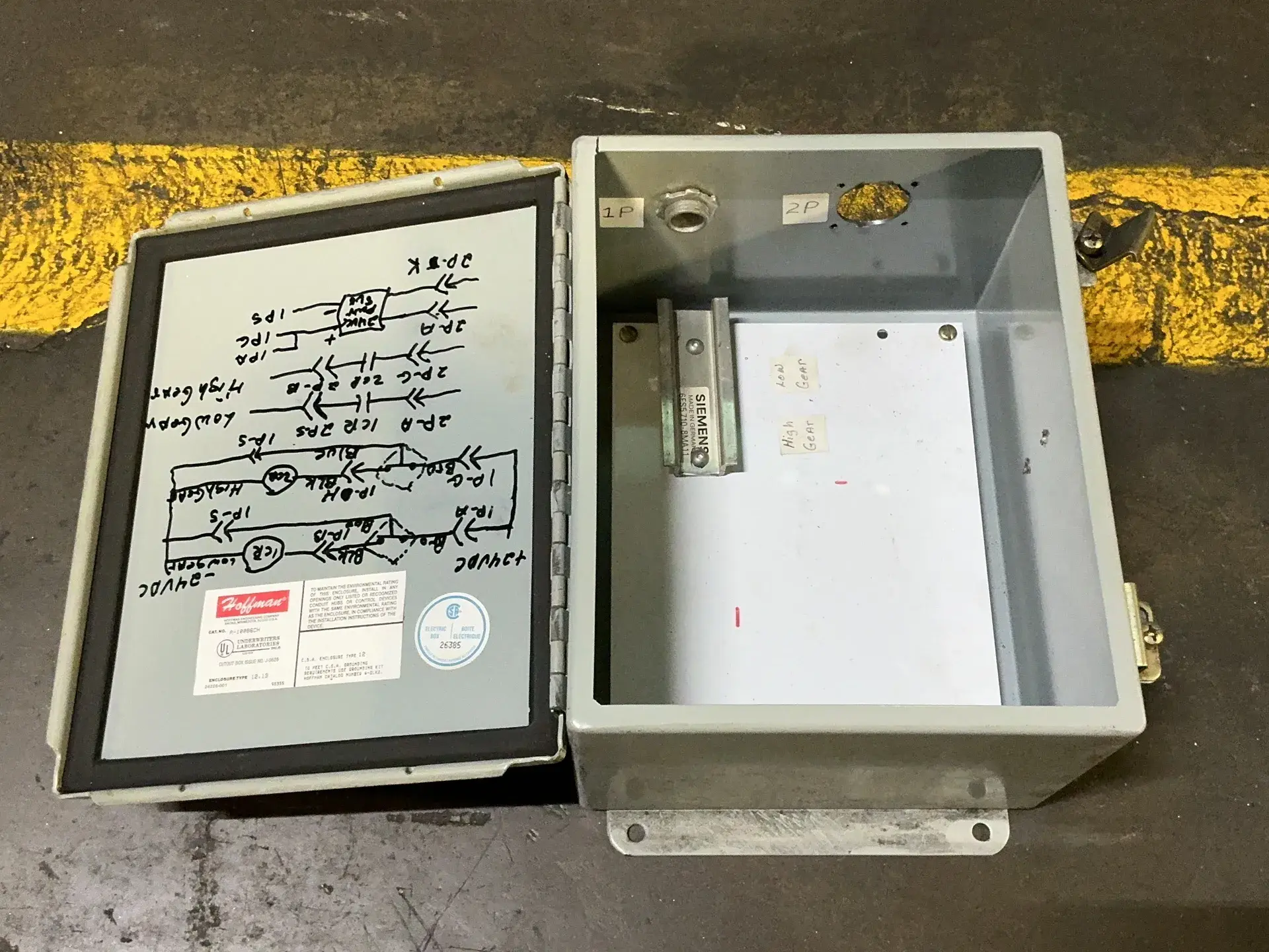 Used HOFFMAN A10086CH Electrical Boxes Ohio US | HGR 24 #1358102