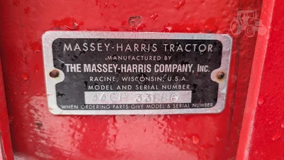 USED 1952 MASSEY-HARRIS 44GR