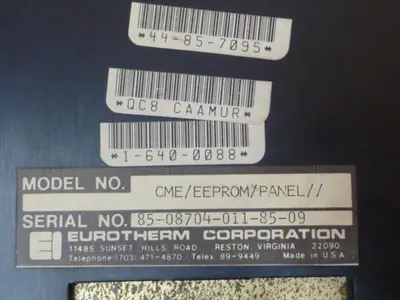 USED EUROTHERM CONTROLS CME/EEPROM/PANEL