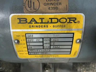 Used BALDOR 500 Pedestal Type Grinders (Double End) Ohio US | HGR 24 #1446142
