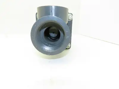 Plast-o-matic DS200LV-NO 2" Shutoff Valve PVC Spring Return NO Pneumatic Powered