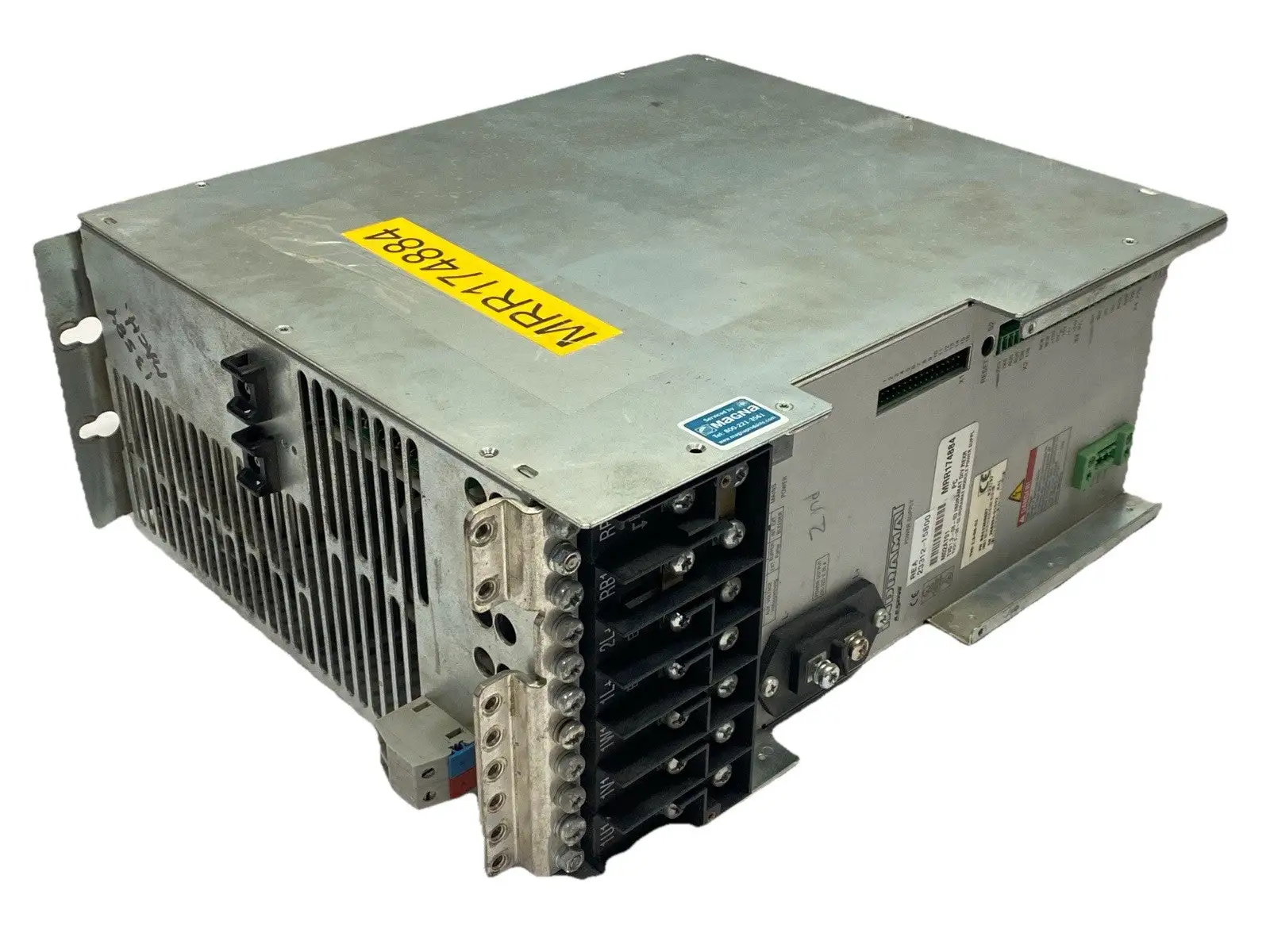 USED INDRAMAT AC SERVO POWER SUPPLY MODULE 7.5KW NO COVER