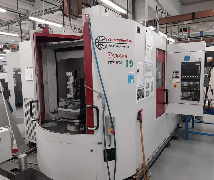 Used 2002 STARRAG-HECKERT CWK 400 D Vertical Machining Centers CZ | UCY Industrial GmbH #387639