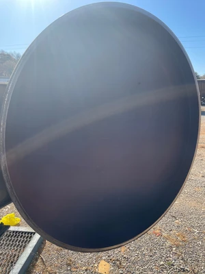 Gaston County 304 stainless steel autoclave. 6′ diameter X 7′ long.