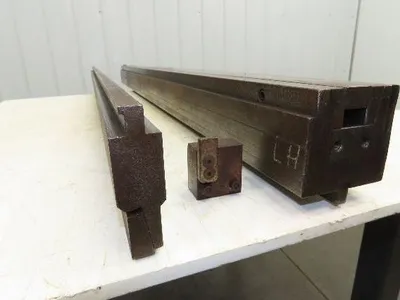 Press Brake U Punch Die Set 61" Long 1" ID 5/8" Stroke 1/2" Safety Tang