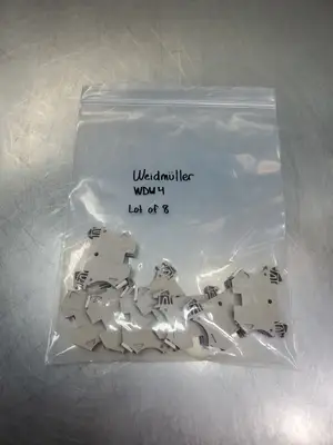Weidmüller WDU4 Terminal Block Module, Lot of 8. 4A-41