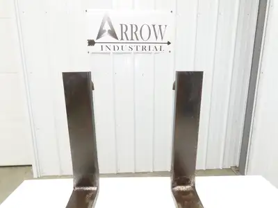 Crown 75324-3 4x42" Class 2 Steel Forklift Forks 16" Carriage 1-Pair 1500X24