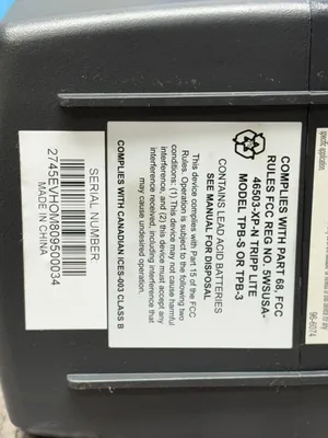 TRIPP-LITE OMNISMART300 Electrical/PLC/Automation | ESS Industrial Equipment Sales (12)