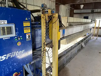 Used 2004 US FILTER 1200M32-82-100SYHC Filter Presses South Carolina US | DH Griffin Used Equipment #1383547
