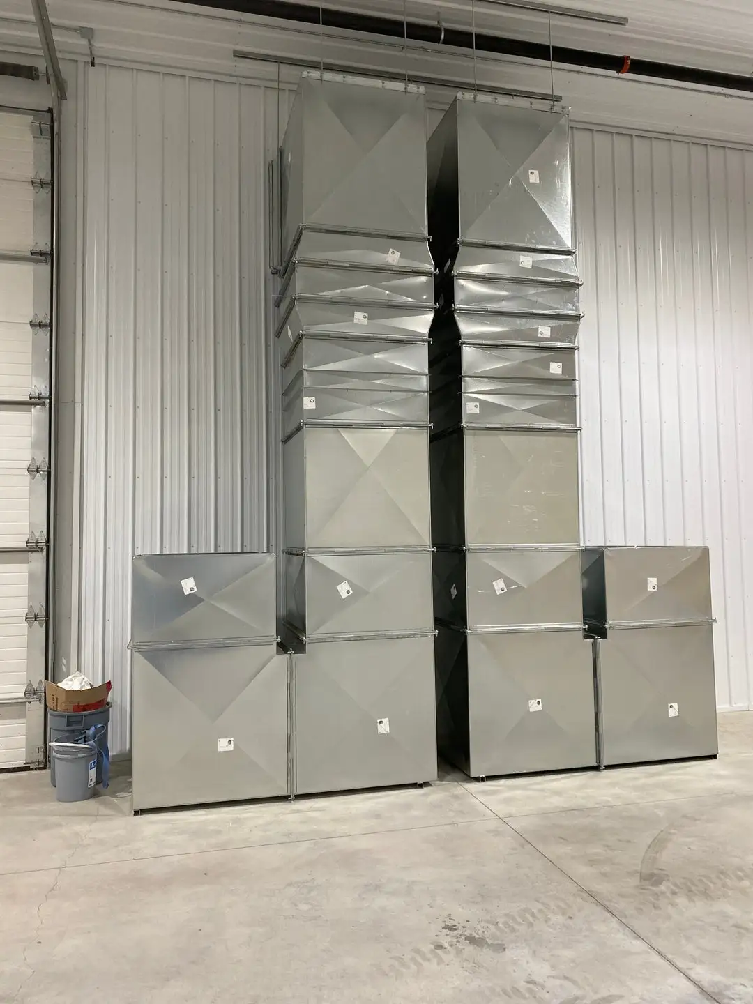 Make-up Air Unit - Heated Fresh Air Intake Duct
