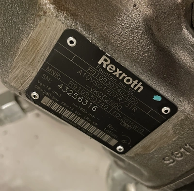 Bosch Rexroth 500 Gallon Stainless Steel Hydraulic Power Unit