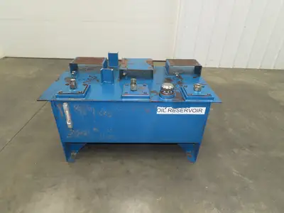 Hydraulic Power Unit 40 Gal Tank Steel Reservoir  -Tank Only-