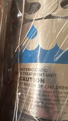 Sealed Bacteriostatic Water Treatment Unit Model 300S