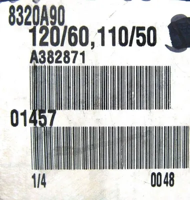 NEW ASCO 8320A90 SOLENOID VALVE 120/60 110/50