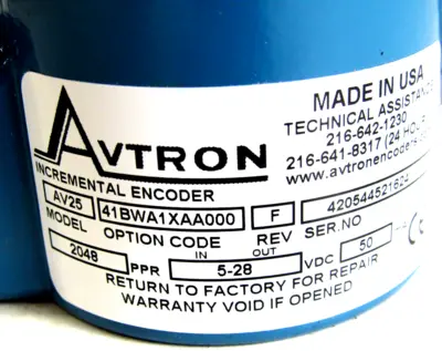 NEW AVTRON AV25