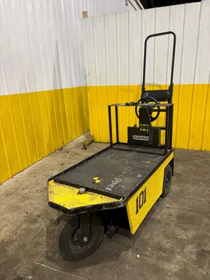 24 VOLT CUSHMAN STOCK CHASER/TUGGER CART: YOBRO #24645