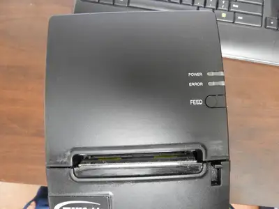 Used Teamsable Used TEAMSable R180II POS Thermal Receipt Printer Thermal Printers Illinois US | Falcon Restaurant Supply #1376483