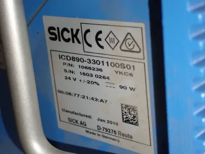 USED 2016 SICK ICD8903301100S01