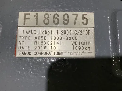 USED FANUC R-2000iC/210F + R-30iB