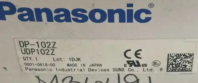 NEW PANASONIC DP-102Z PRESSURE SWITCH DP102Z