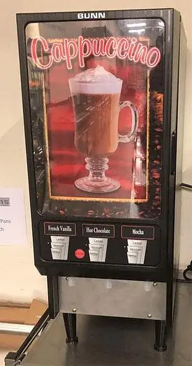 Bunn 3 flavor Hot Beverage Dispenser