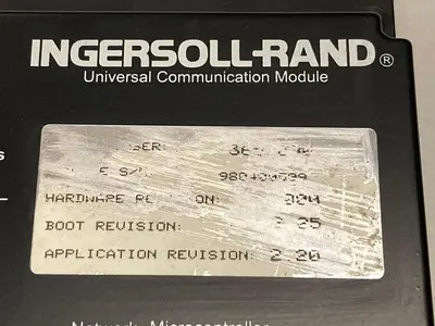 USED INGERSOLL RAND 3657090