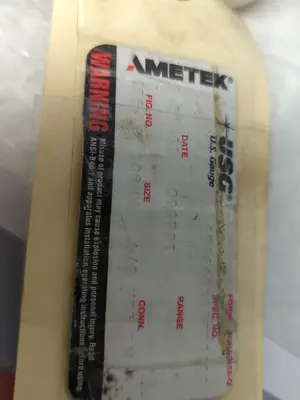 New | in-Stock AMETEK USG 100MM Universal Pressure Meters Ohio US | Surplus Asset Holdings #1248191