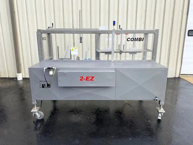 Used COMBI PACKAGING SYSTEMS LLC, CANTON OH 2EZ Case Erectors - Tape Bottom Seal Pennsylvania US | Libra Machine #1568350