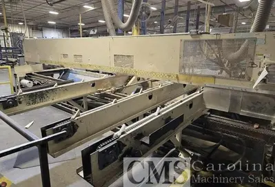 USED NEWMAN K-20 TRIM SAW WITH INFEED DECK