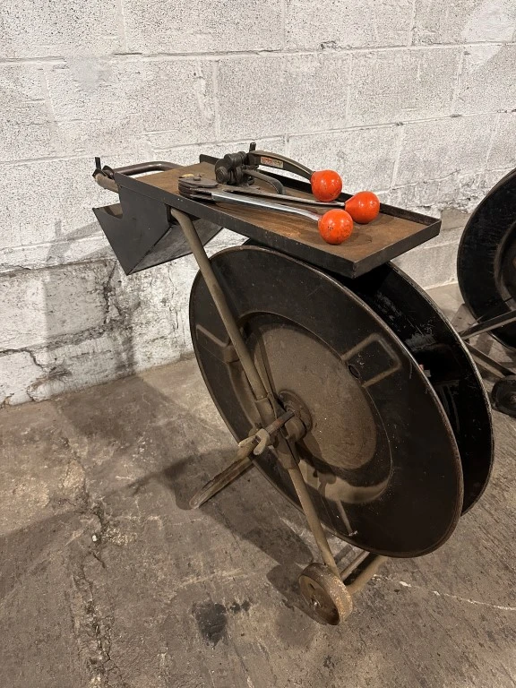 SIGNODE 1/2" STEEL BANDING CART W/ TOOLING