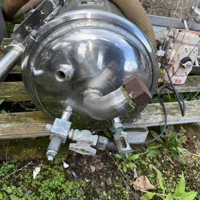 20L S/S Vertical Enclosed Pressure Pot