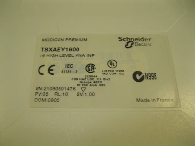 USED Schneider Electric YSXAEY1600