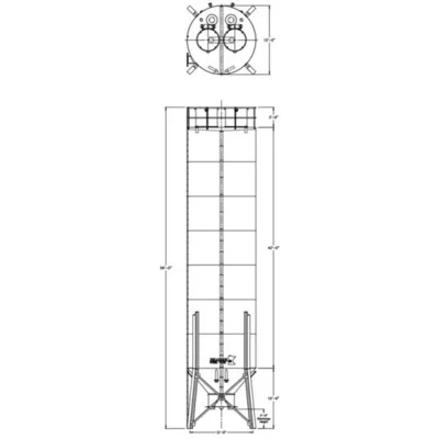 Belgrade 1200 BARREL Silos, Split | Iron Listing (1)